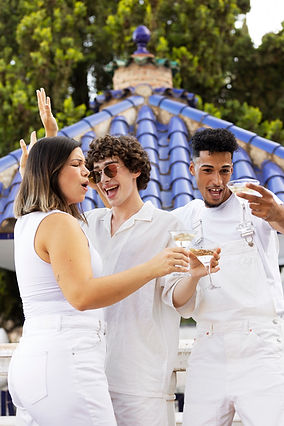 Wedding party performance
