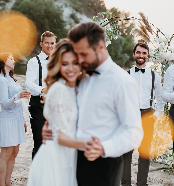 Wedding party in Italy